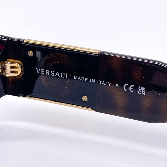 NEW VERSACE VE4436U 108/73 UNISEX HAVANA BROWN SUNGLASSES VERSACE MOD 4436U - Picture 9 of 11